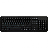 Ergoguys KOREAN AND ENGLISH BILINGUAL BLACK KEYBOARD - Cable Connectivity - USB Interface - Korean, English (US) - Compatible with Computer (PC) - QWERTY Keys Layout - Black CD1148