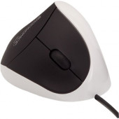 Ergoguys COMFI II WIRED ERGONOMIC COMPUTER MOUSE WHITE - Optical - Cable - White - USB - 1000 dpi - Computer - 5 Button(s) - Right-handed Only EM011-W