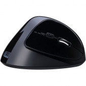 Adesso 2.4GHz Wireless Ergonomic Vertical Right-Handed Mouse - Optical - Wireless - Radio Frequency - USB - 2400 dpi - Computer - Scroll Wheel - 6 Button(s) - Right-handed Only IMOUSE E30