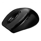 Adesso iMouse G25 - Wireless Ergonomic Laser Mouse - Laser - Wireless - Radio Frequency - 2.40 GHz - Black - USB - 1600 dpi - Scroll Wheel - Right-handed Only IMOUSE G25