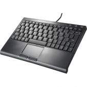 Solidyear Usa Inc. Solidtek USB Super Mini Keyboard 77 Keys with Touchpad Mouse KB-3410BU - USB - 77 Key - TouchPad - PC KB-3410BU