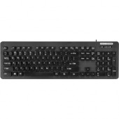 Man & Machine L Cool Keyboard - Cable Connectivity - USB Interface - English (US) - Windows, Linux, Mac - Black LCOOL/B7