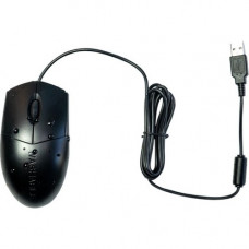 Wetkeys Professional-grade Optical Waterproof Mouse with Scroll-wheel (USB) (Black) - Optical - Cable - Black - USB - Scroll Wheel OMWKABS04-BK