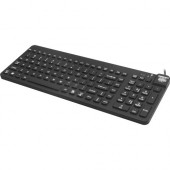 Man & Machine Really Cool Keyboard - Cable Connectivity - USB Interface - Compatible with Computer, Workstation (Mac, PC, Linux) - QWERTY Keys Layout - Industrial Silicon Rubber RCLP/B5-12