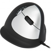 Ergoguys R-Go Tools HE Mouse - Cable - Black - USB 2.0 - 3500 dpi - Scroll Wheel - 5 Button(s) - Right-handed Only RGOBRHESMR