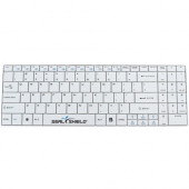 Seal Shield CleanWipe Medical Keyboard - AES128 Encryption - Cable Connectivity - USB Interface - 99 Key - French - Windows, Mac - Scissors Keyswitch - White SSKSV099FR