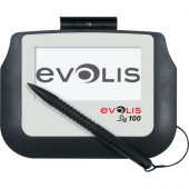 Evolis Sig100 Signature Pad - Backlit LCD - 3.74" x 1.85" Active Area LCD - Backlight - 320 x 160 - USB - TAA Compliance ST-BE105-2-UEVL