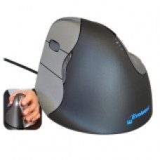 Evoluent VerticalMouse 4 Left Mouse - Optical - Cable - USB 2.0 - 2600 dpi - Scroll Wheel - 6 Button(s) - Left-handed Only VM4L