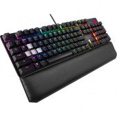 Asus ROG Strix Scope NX Deluxe Gaming Keyboard - Cable Connectivity - RGB LED On The Fly Macro Record, Windows Lock Key, Stealth Key Hot Key(s) - Mechanical Keyswitch XA04STRIXSCOPENXDXN