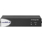 Vaddio AV Bridge Mini - Functions: Video Streaming, Video Encoding, Video Capturing, Audio Encoder - 3840 x 2160 - Network (RJ-45) - USB - Rack-mountable - TAA Compliance 999-8240
