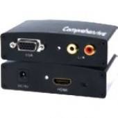 Comprehensive VGA to HDMI Converter with Audio - Functions: Signal Conversion - VGA - Audio Line In - External CCN-VH101