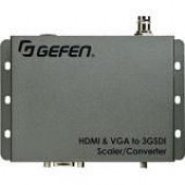 Gefen HDMI & VGA to 3GSDI Scaler/Converter - Functions: Video Scaling - 1920 x 1200 - VGA - USB - Audio Line In - 1 Pack - External EXT-HDVGA-3G-SC