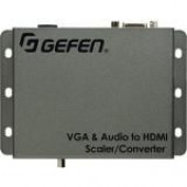 Gefen VGA & Audio to HD Scaler / Converter - Functions: Video Scaling - 1920 x 1200 - VGA - USB - Audio Line In - 1 Pack - External EXT-VGAA-HD-SC