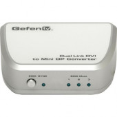 Gefen Signal Converter - Functions: Signal Conversion, Audio Capturing - USB - 2560 x 1600 - DVI - DisplayPort - USB - Audio Line In GTV-DVIDL-2-MDP