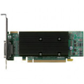 Matrox M-Series M9140 Graphics Card - PCIe x16 - Low Profile - Quad monitor - 1920x1200 Maximum Resolution M9140-E512LAF