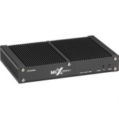 Black Box MCX S9 4K60 Network AV Decoder - HDMI 2.0, Scaling, 10-GbE Copper - Functions: Video Decoding, Audio Decoder - 4096 x 2160 - DisplayPort - Network (RJ-45) - Audio Line In - Audio Line Out - 1 Pack - Mountable MCX-S9C-DEC