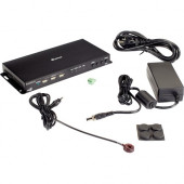 Black Box MCX G2 HDMI Decoder - 4K60, Fiber - Functions: Video Decoding, Video Switcher - 4096 x 2160 - Network (RJ-45) - USB - Audio Line In - Audio Line Out - 1 Pack - PC - TAA Compliant MCXG2DF01