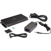 Black Box MCX G2 HDMI Single Encoder - 4K60, Copper - Functions: Video Encoding, Video Switcher - HDMI, USB Type C - 4096 x 2160 - Network (RJ-45) - USB - Audio Line In - Audio Line Out - 1 Pack - PC - TAA Compliant MCXG2EC01