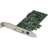 Startech.Com PCIe Video Capture Card - Internal Capture Card - HDMI, VGA, DVI, and Component - 1080P at 60 FPS - Functions: Video Capturing, Video Recording, Video Encoding - PCI Express x1 - 1920 x 1080 - NTSC, PAL-M, PAL60, PAL - MPEG-4, H.264 - DVI - 1