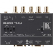 Kramer Signal Converter - Functions: Signal Conversion - VGA - VGA - Rack-mountable VP-100