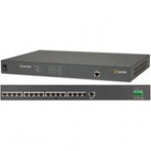 Perle IOLAN SCS16 DC Secure Console Server - 2 x RJ-45 10/100/1000Base-T Network, 16 x RJ-45 Serial 04030860