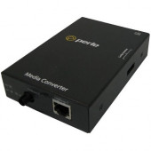 Perle S-100-M1ST2D Transceiver/Media Converter - 1 x Network (RJ-45) - 1 x ST Ports - Multi-mode - Fast Ethernet - 10/100Base-T, 100Base-BX-D - Rail-mountable, Rack-mountable, Wall Mountable, Desktop 05040804