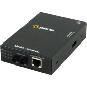 Perle S-1110-S2ST40 Gigabit Ethernet Media Converter - 1 x Network (RJ-45) - 1 x ST Ports - 1000Base-EX, 10/100/1000Base-T - External - REACH, RoHS, WEEE Compliance 05050734