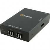 Perle S-1000MM-M2LC2 - Gigabit Ethernet Fiber to Fiber Stand-Alone Media Converter - 2 x LC Ports - DuplexLC Port - Multi-mode - 1000Base-SX, 1000Base-LX - Desktop, Rail-mountable, Rack-mountable, Wall Mountable - REACH, RoHS, WEEE Compliance 05060484
