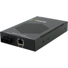 Perle S-1110HP-SC10D-XT Transceiver/Media Converter - 1 x Network (RJ-45) - 1 x SC Ports - SimplexSC Port - Single-mode - Gigabit Ethernet - 1000Base-BX, 10/100/1000Base-T - Rack-mountable, Rail-mountable, Wall Mountable, Standalone 05079960