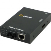 Perle S-1110-XT 10/100/1000 to Fiber Industrial Temperature Media Converter - 1 x Network (RJ-45) - 1 x ST Ports - 10/100/1000Base-T, 1000Base-SX - Rail-mountable, Rack-mountable, Wall Mountable - REACH, RoHS, WEEE Compliance 05090680