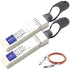 AddOn Extreme Networks 10306-AOC Compatible TAA Compliant 10GBase-AOC SFP+ to SFP+ Direct Attach Cable (850nm, MMF, 5m) - 100% compatible and guaranteed to work - TAA Compliance 10306-AOC-AO