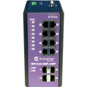 Extreme Networks ISW 8-10/100P, 4-SFP Ethernet Switch - 8 Ports - Manageable - 2 Layer Supported - Modular - Twisted Pair, Optical Fiber - Wall Mountable, Rail-mountable - TAA Compliance 16802