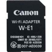 Canon W-E1 IEEE 802.11n - Wi-Fi Adapter for Camera - 2.40 GHz ISM - TAA Compliance 1716C001