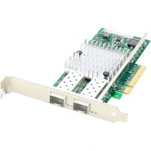 AddOn Solarflare SFN6122F Comparable 10Gbs Dual Open SFP+ Port Network Interface Card with PXE boot - 100% compatible and guaranteed to work - TAA Compliance SFN6122F-AO
