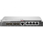 HPE 6125G Ethernet Blade Switch - 4 x RJ-45 10/100/1000Base-T LAN, 1 x Management100 - 4 x Expansion Slots 658247-B21