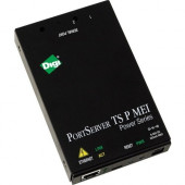Digi PortServer TS 2 P MEI (mid- and end-span PoE) (International) - Twisted Pair - 1 x Network (RJ-45) - 2 x Serial Port - PoE Ports - 10/100Base-TX - Fast Ethernet 70001992