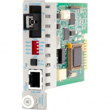 Omnitron Systems iConverter T1/E1 Single-Fiber Media Converter RJ48 SC Single-mode 40km BiDi Module Wide Temp - 1 x T1/E1; 1 x SC Single-mode Single-Fiber (1550/1310); Internal Module; Lifetime Warranty - RoHS, WEEE Compliance 8711-2W