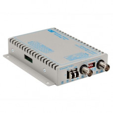 Omnitron Systems iConverter T3/E3 Fiber Media Converter Coaxial LC Single-Mode 30km - 1 x T3/E3/DS-3; 1 x LC Single-mode; Wall-Mount Standalone; US AC Powered; Lifetime Warranty 8747-1-D