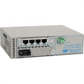 Omnitron Systems iConverter 8823-2-B Multiplexer - 4 x T1/E1 , 1 x 100Base-FX - 100Mbps Fast Ethernet, 1.544Mbps T1 , 2.048Mbps E1 8823-2-B