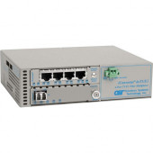 Omnitron Systems iConverter 8826-0-B Multiplexer - 4 x T1/E1 , 1 x 100Base-FX - 100Mbps Fast Ethernet, 1.544Mbps T1 , 2.048Mbps E1 8826-0-B