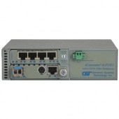 Omnitron Systems iConverter 8831N-1 Managed T1/E1 Multiplexer - 4 x T1/E1 , 1 x 10/100/1000Base-T - 1.544Mbps T1 , 2.048Mbps E1 , 1Gbps Gigabit Ethernet 8831N-1-C