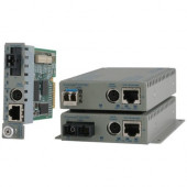 Omnitron Systems iConverter 8923N-1 Gigabit Intelligent Media Converter - 1 x SC Duplex Network, 1 x RJ-45 Network - 1000Base-X, 1000Base-TX - Internal 8923N-1