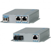 Omnitron Systems OmniConverter GPoE/SE 9460-0-1 Transceiver/Media Converter - Network (RJ-45) - 1x PoE (RJ-45) Ports - 1 x ST Ports - Multi-mode - Gigabit Ethernet - 10/100/1000Base-T, 1000Base-X - Wall Mountable, Rack-mountable, Rail-mountable, Desktop 9