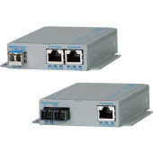 Omnitron Systems OmniConverter GPoE/SE 9479-0-11W Transceiver/Media Converter - Network (RJ-45) - 1x PoE (RJ-45) Ports - Gigabit Ethernet - 10/100/1000Base-T, 1000Base-X, 1000Base-BX - 1 x Expansion Slots - SFP - Rail-mountable, Rack-mountable, Wall Mount