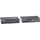 Black Box Dual-Head DisplayPort KVM Extender over CATx - 1 Computer(s) - 1 Remote User(s) - 492 ft Range - 4K - 4096 x 2160 Maximum Video Resolution - 6 x Network (RJ-45) - 6 x USB - DisplayPort - TAA Compliance ACU5800A
