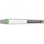 Allied Telesis CentreCom GS980MX/28 Layer 3 Switch - 24 Ports - Manageable - Gigabit Ethernet, 10 Gigabit Ethernet - 10/100/1000Base-T, 10GBase-X - 3 Layer Supported - Modular - Power Supply - 39 W Power Consumption - Optical Fiber, Twisted Pair - Rack-mo