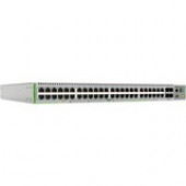 Allied Telesis CentreCom GS980MX/52PSM Layer 3 Switch - 48 Ports - Manageable - 10 Gigabit Ethernet, Gigabit Ethernet, 5 Gigabit Ethernet - 10GBase-X, 10/100/1000Base-T, 5GBase-T - 3 Layer Supported - Modular - Power Supply - 95 W Power Consumption - 370 