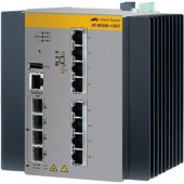Allied Telesis AT-IE300-12GP-80 Layer 3 Switch - 8 Ports - Manageable - 3 Layer Supported - Modular - Optical Fiber, Twisted Pair - Rail-mountable, Wall Mountable AT-IE300-12GP-80