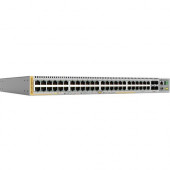 Allied Telesis x530-52GTXm Layer 3 Switch - 48 Ports - Manageable - Gigabit Ethernet, 5 Gigabit Ethernet, 10 Gigabit Ethernet - 10GBase-X, 5GBase-T, 10/100/1000Base-T - TAA Compliant - 3 Layer Supported - Modular - Power Supply - 85 W Power Consumption - 