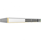 Allied Telesis X530L-28GTX Layer 3 Switch - 24 Ports - Manageable - Gigabit Ethernet - 10GBase-X, 10/100/1000Base-T - TAA Compliant - 3 Layer Supported - Modular - Power Supply - 39 W Power Consumption - Optical Fiber, Twisted Pair - Rack-mountable, Wall 